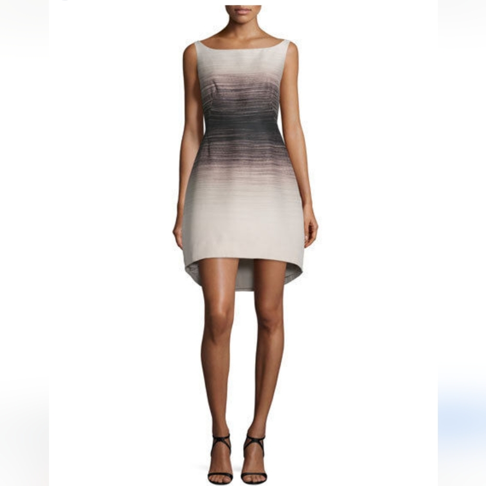Elegant Ombre Sleeveless Dress